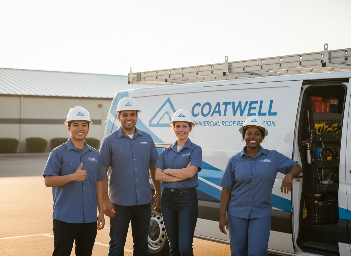 Commercial roof coating company in Garland City, AR